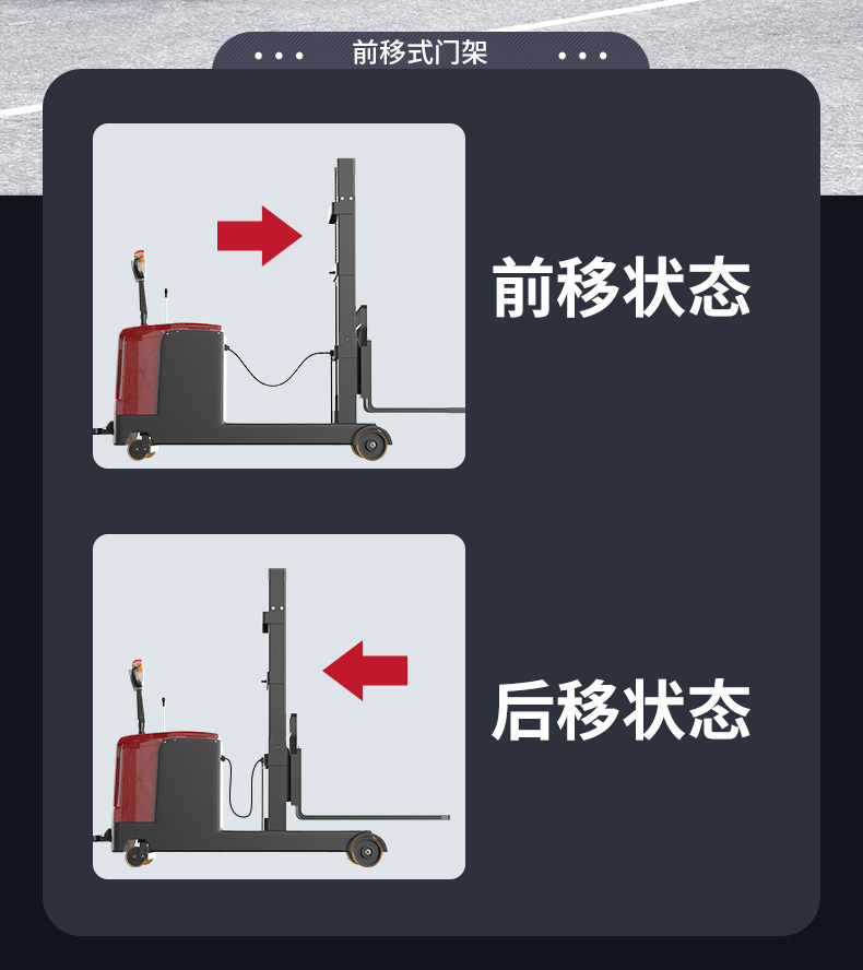 揚(yáng)子推高車 CQD-J前移式全電動堆高車(圖5)