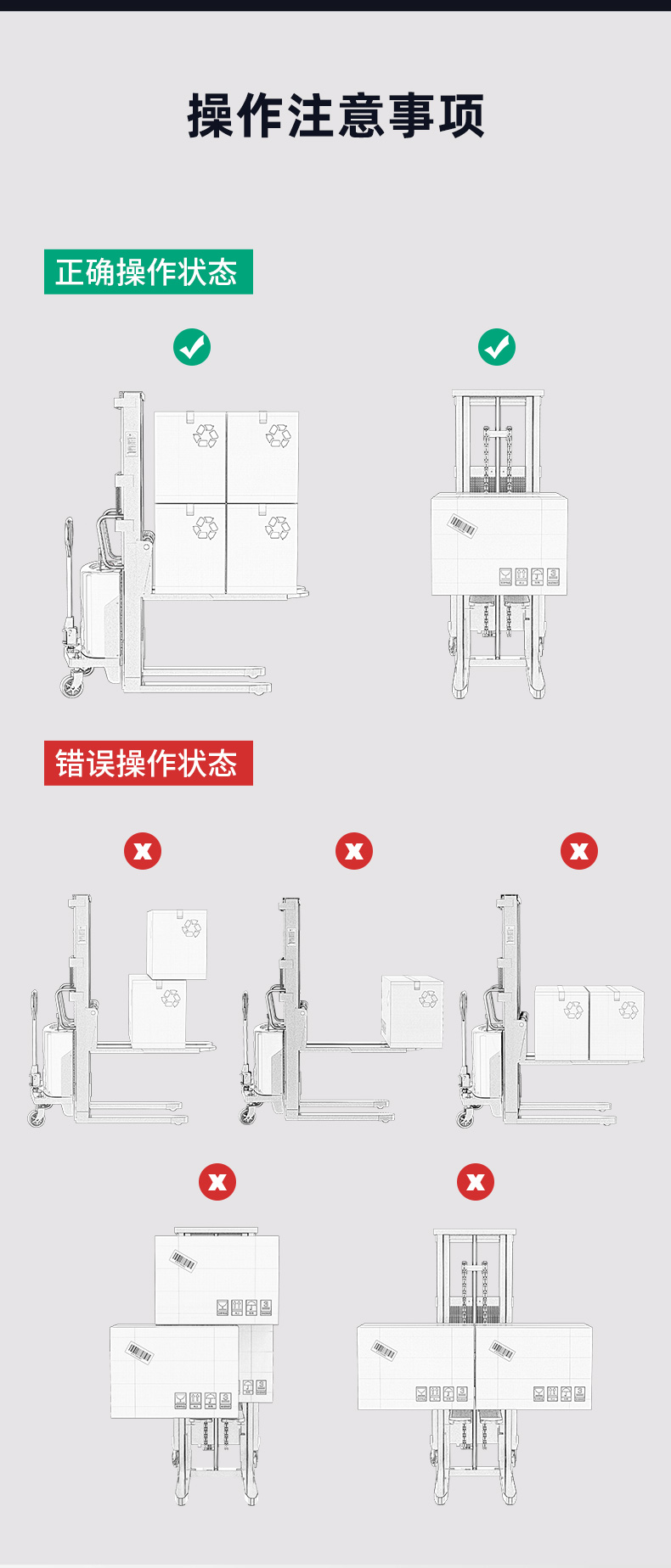 揚(yáng)子推高車 CQD-J前移式全電動堆高車(圖16)